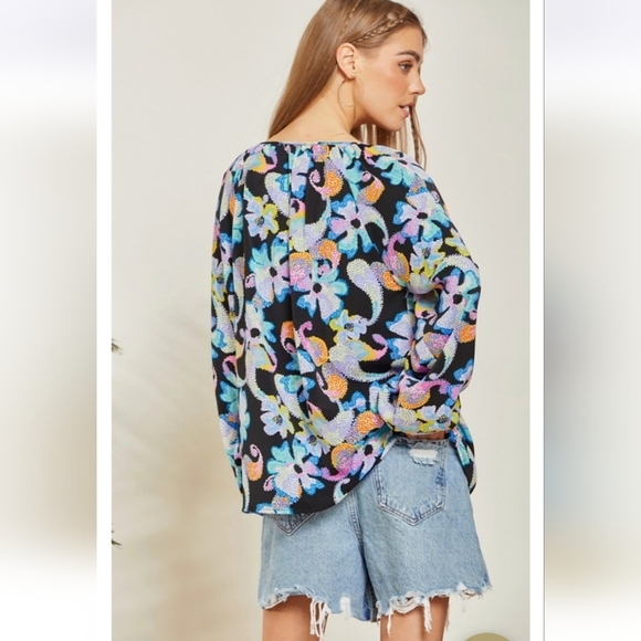 Emily Wonder Seriously Sweet Floral Top - Picture 2 of 6